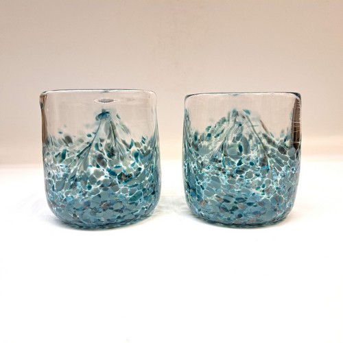 Click to view detail for DB-985 & 986 On-the-Rocks, Teal Mix Set of 2 $78